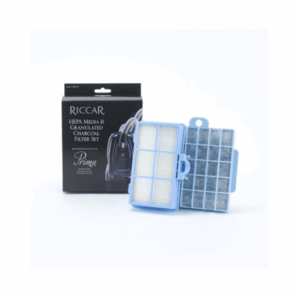 Riccar HEPA & Granulated Charcoal Filter Set Prima